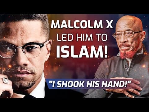 The Letter From Malcolm X Led Him to Islam! I Shook His Hand!  - 70 Year Story