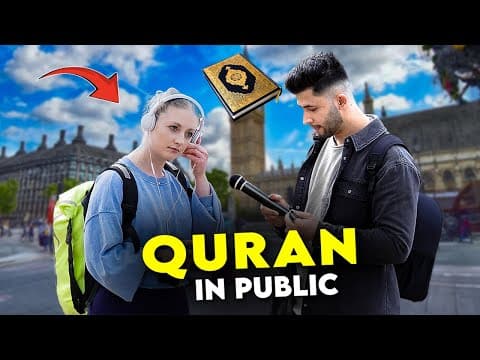 I played Quran Recitation For The Public Look What Happened! 2024 | UK | part 3