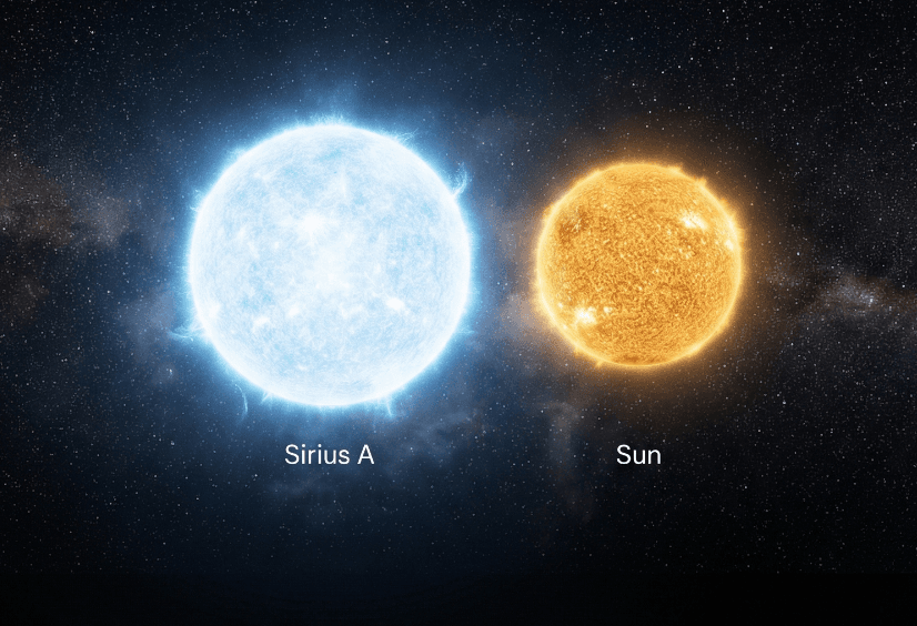 Sun-Sirius Radius Ratio (1.717)